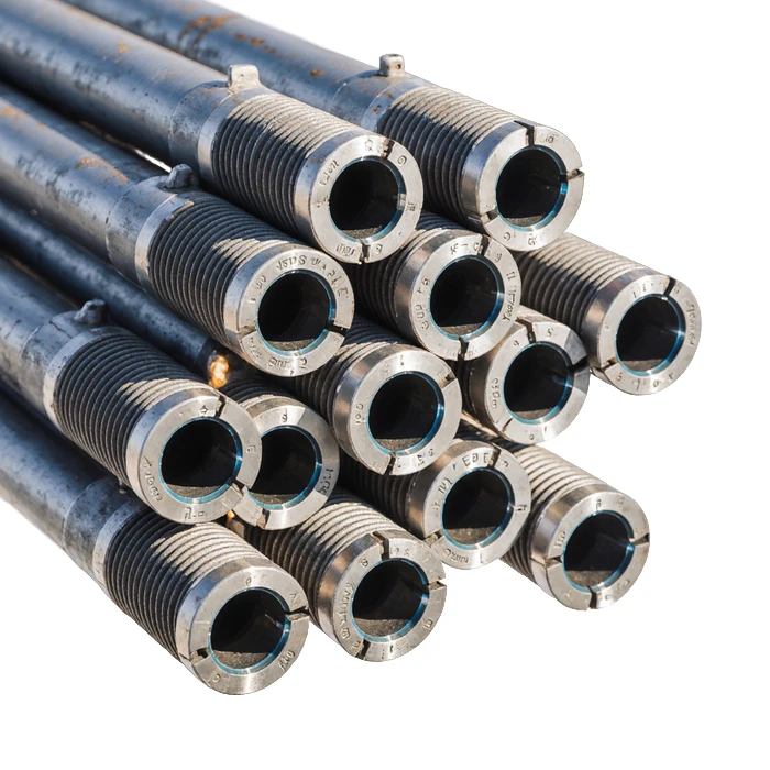 Труба бурильная 102х10 мм группы прочности Д с высаженными внутрь концами ГОСТ 631-75